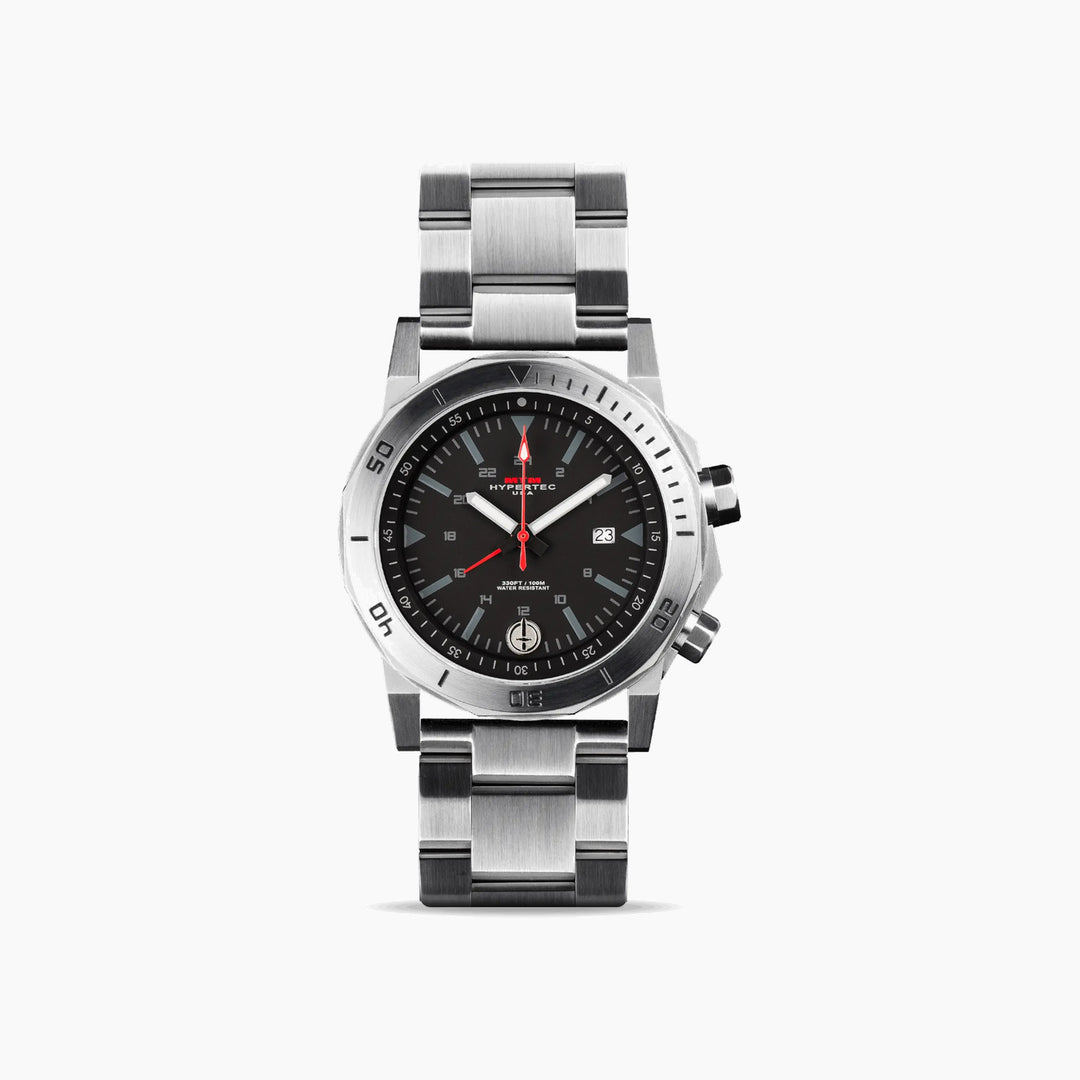 MTM Watches Hypertec  H-61 Silver and Black
