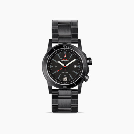 MTM Watches Hypertec H61 Black - Black and Gray - 42MM