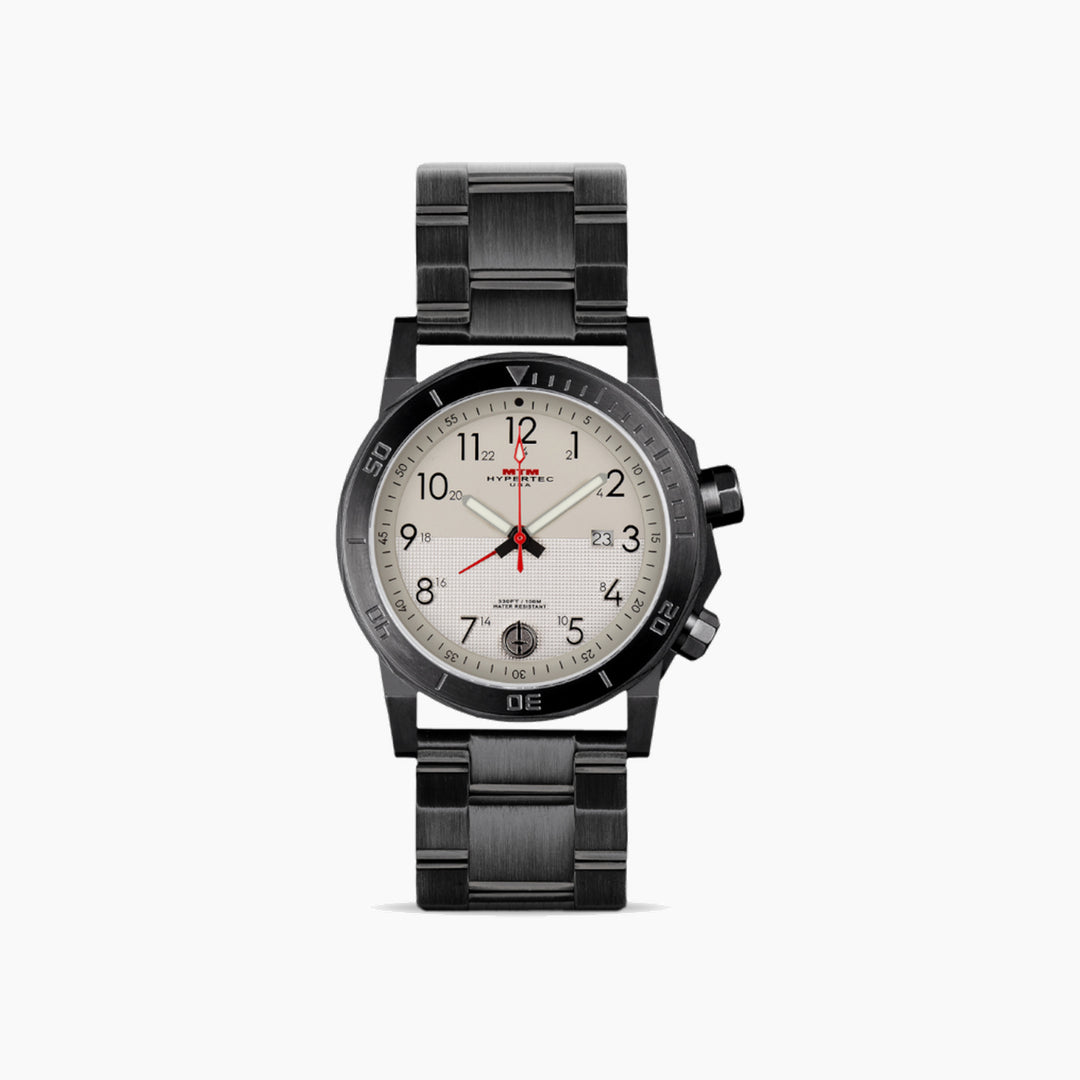 MTM Watches Hypertec H61 Black and Tan - 42MM