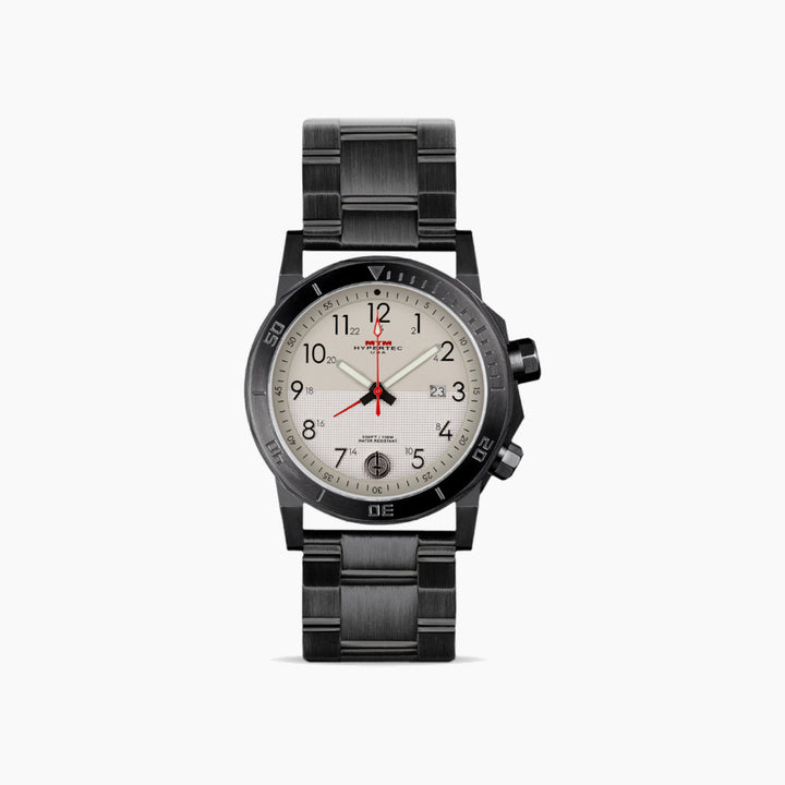 MTM Watches Hypertec H61 Black and Tan - 42MM