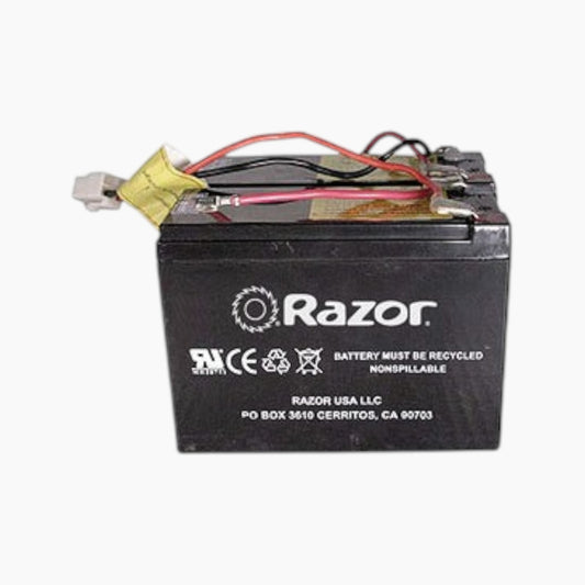 بطارية Razor Dirt Quad مع/فيوز (موصل واحد 12 فولت/7 أمبير/ساعة)
