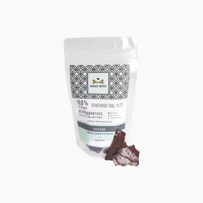 Doggy Bites Liver Bark Treats