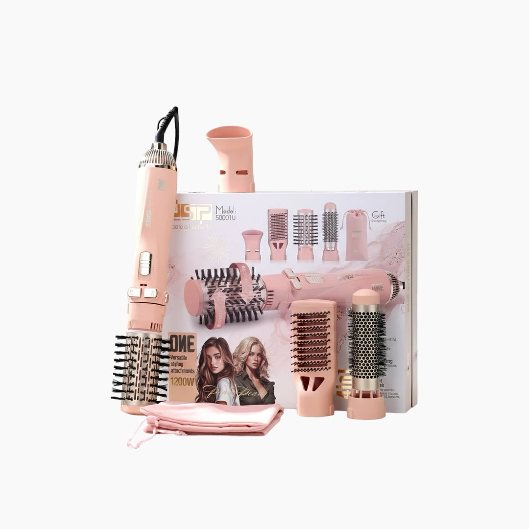 DSP 4-in-1 Rotating Hair Package - 1200 watt