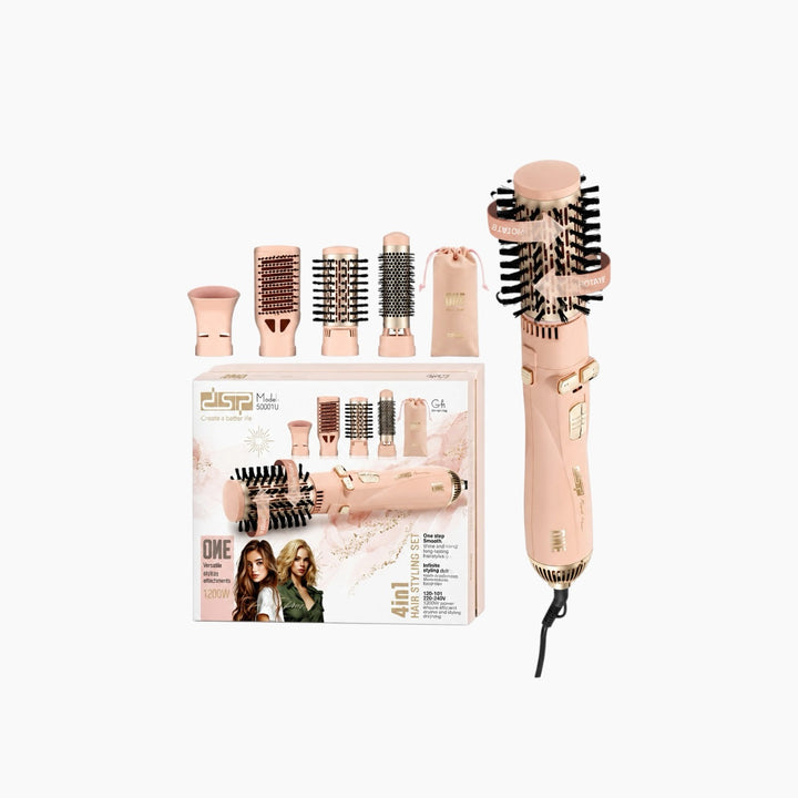 DSP 4-in-1 Rotating Hair Package - 1200 watt
