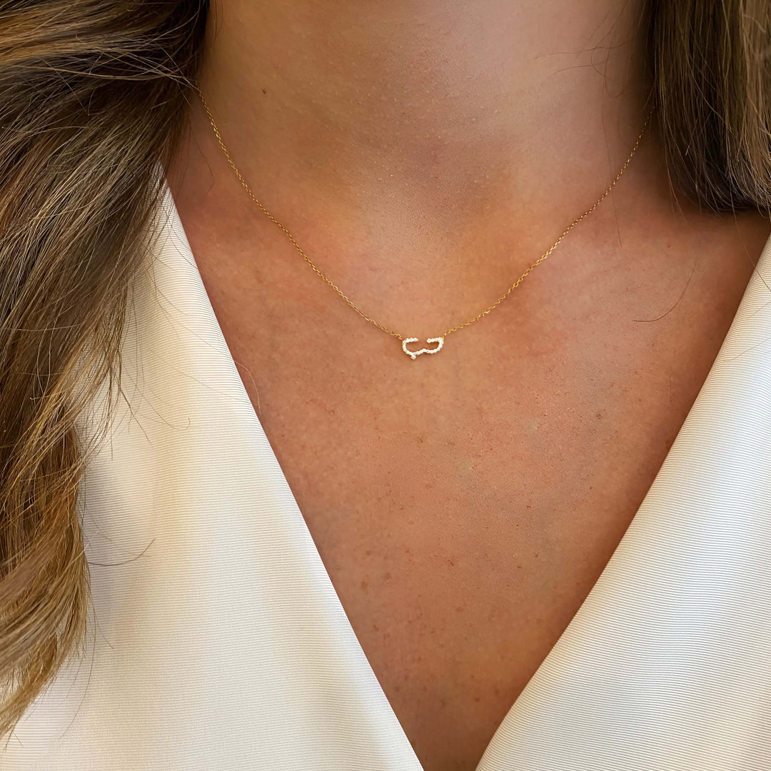 Stone Fine Jewelry Diamond Hub Necklace