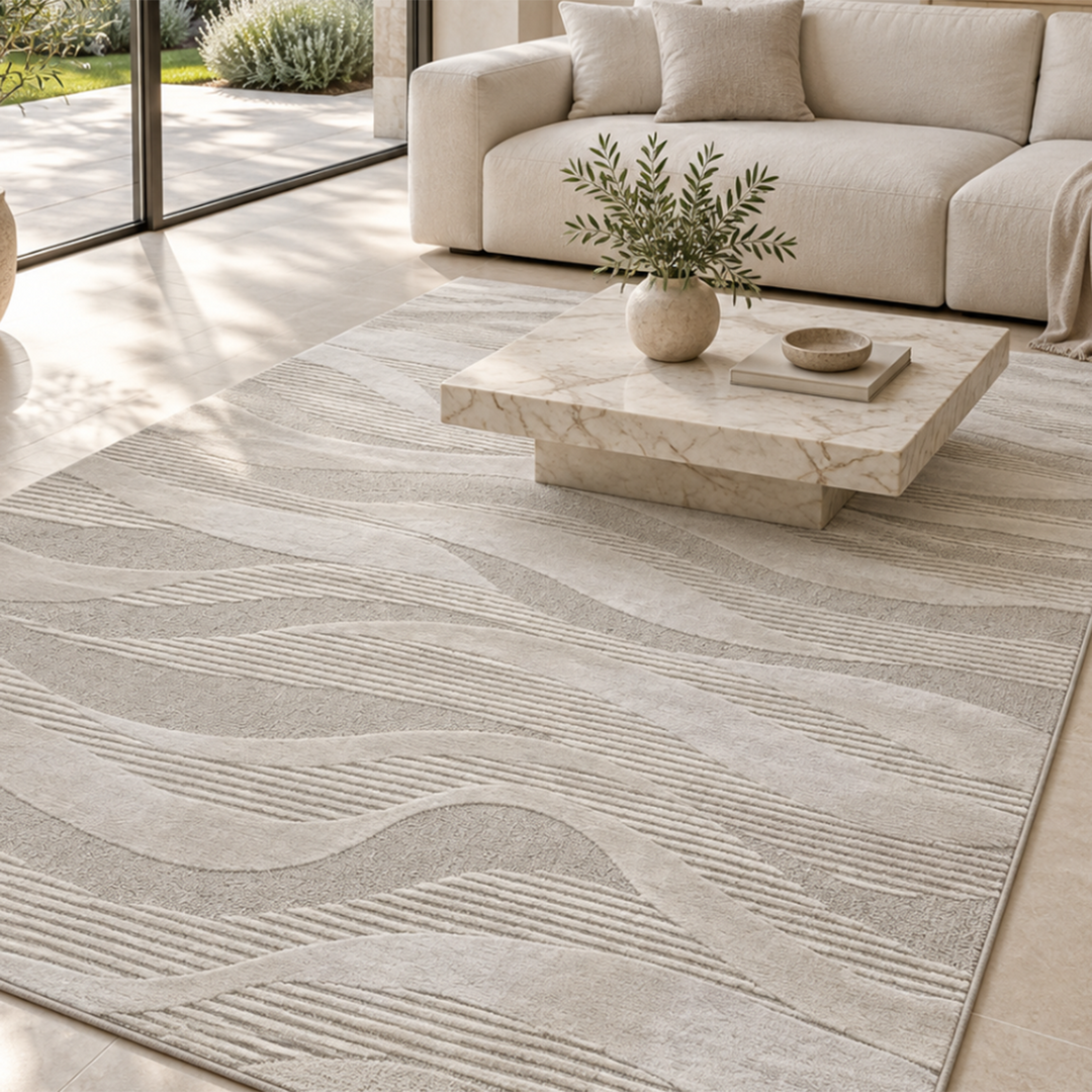 Barrera Pebble Beach Natural Rug