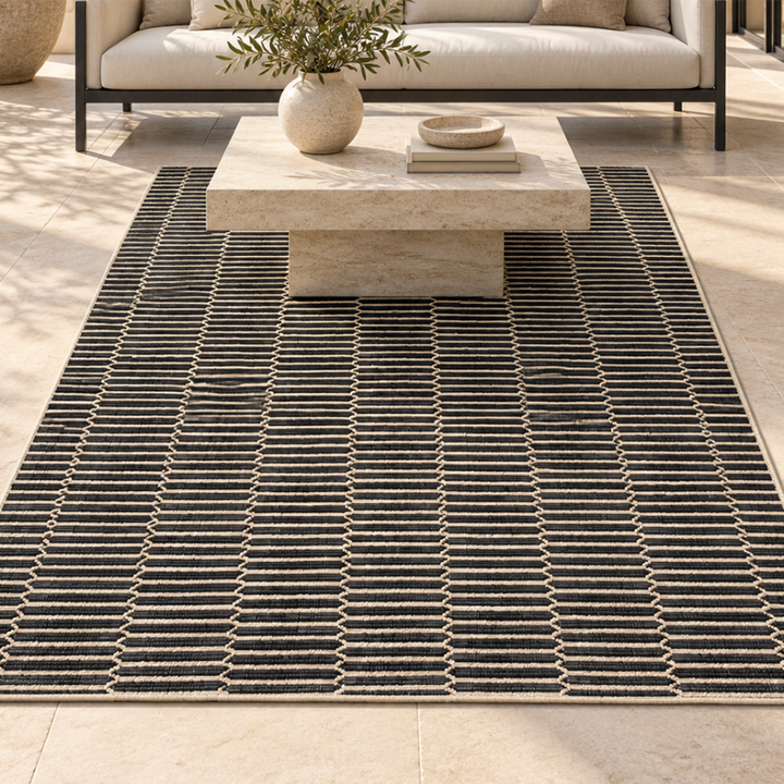 Modern Chain Outdoor Rug