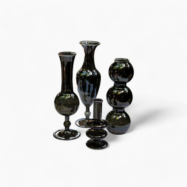 3 Vases and 1 Candle Set