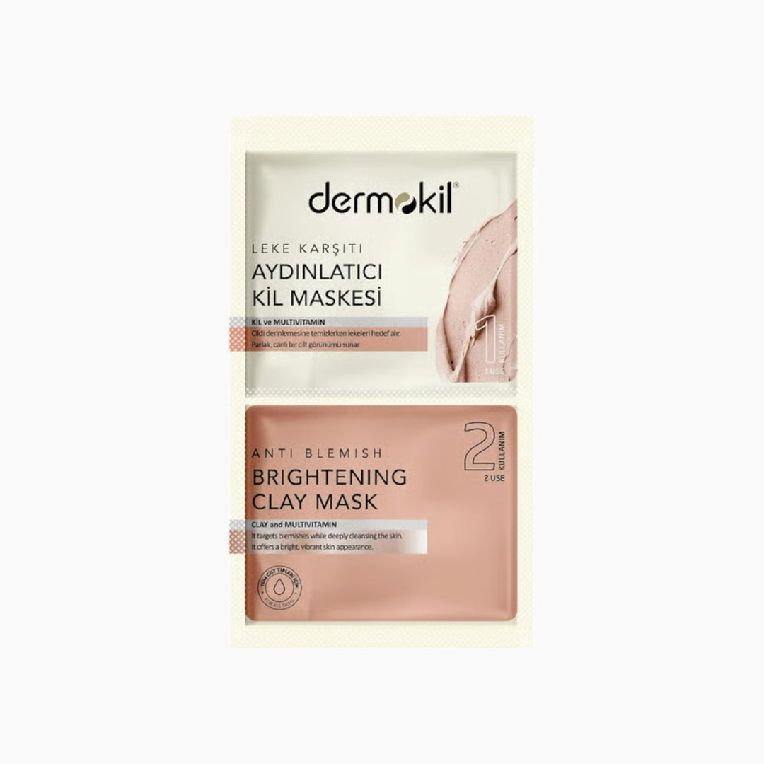 Dermokil Clay Mask 2 x 7.5ml Blemish Brightening