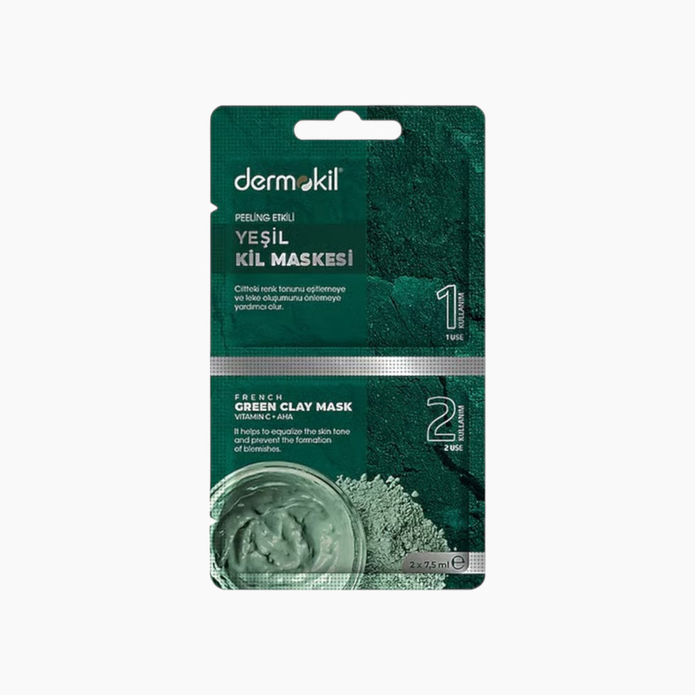 Dermokil Clay Mask 2 x 7.5ml Dermokil Clay Mask 2 x 7.5ml