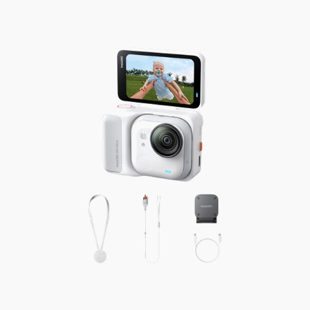 Insta360 GO Ultra Standard Bundle - White