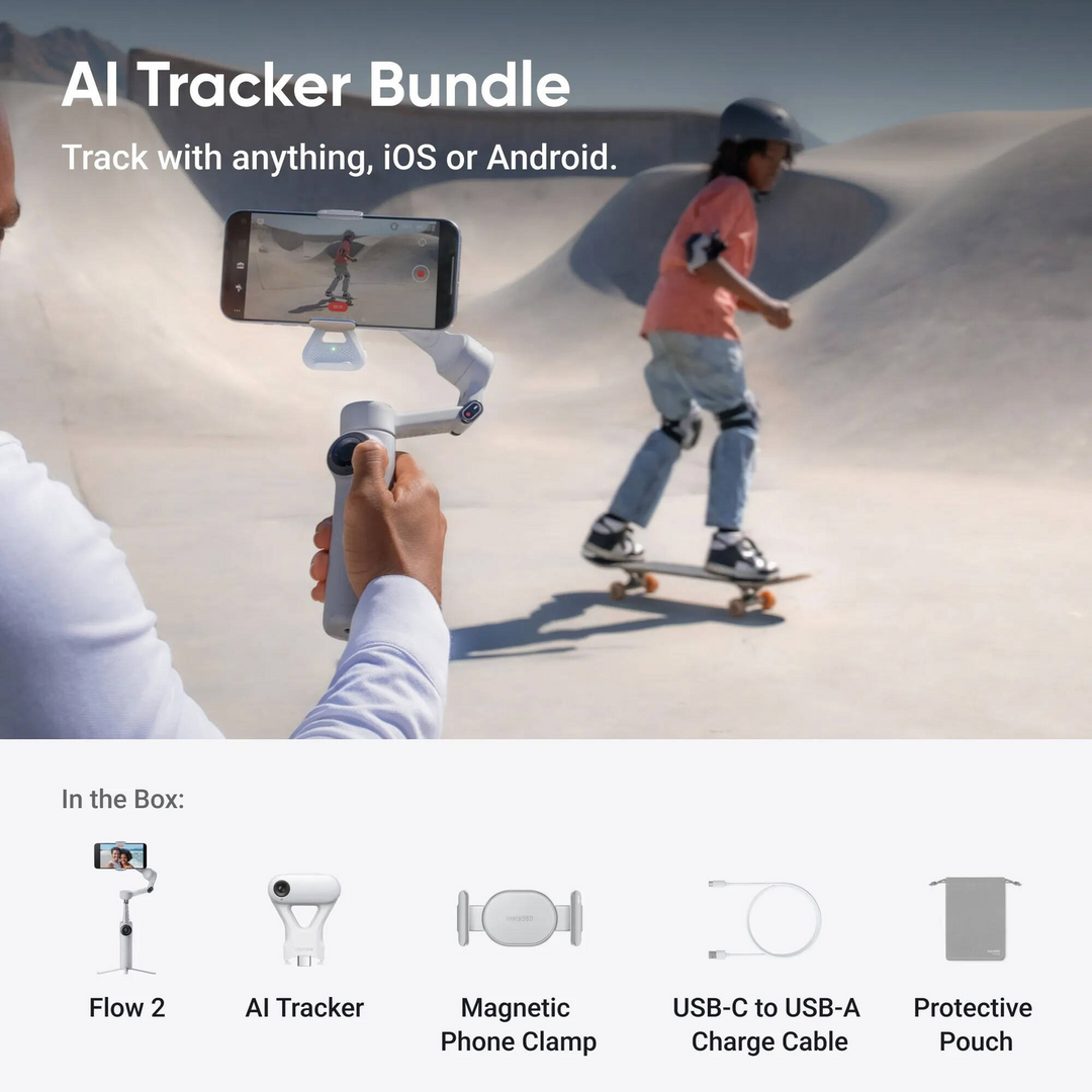 Insta360 Flow 2 Plus AI Gimbal