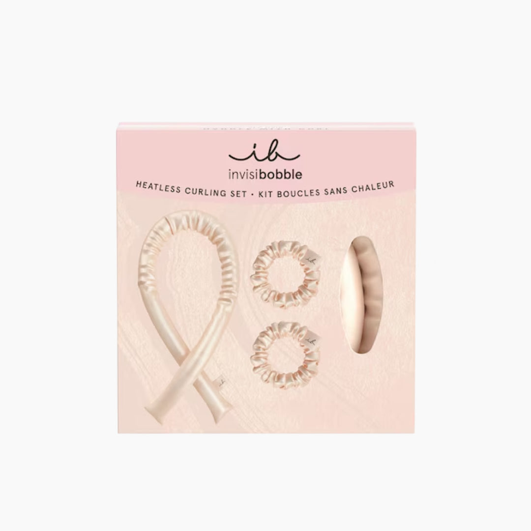 Invisibobble Handle With Curl - Heatless Curling Set