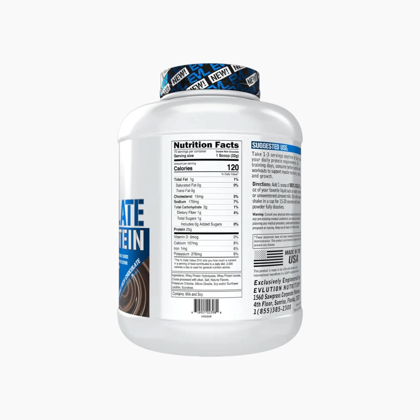 EVL 100% Isolate Protein Powder EVL 100% Isolate Protein Powder