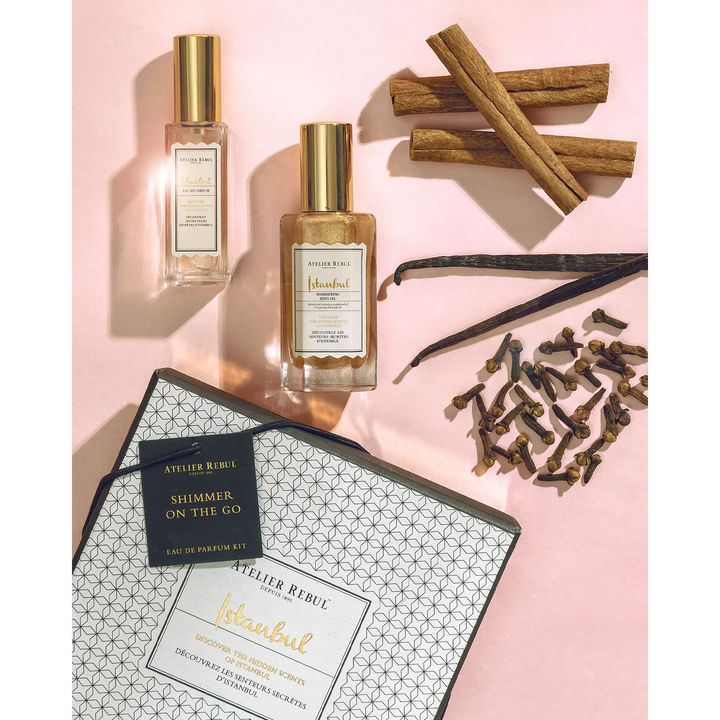Atelier Rebul Istanbul Shimmer On The Go Eau De Parfum Kit