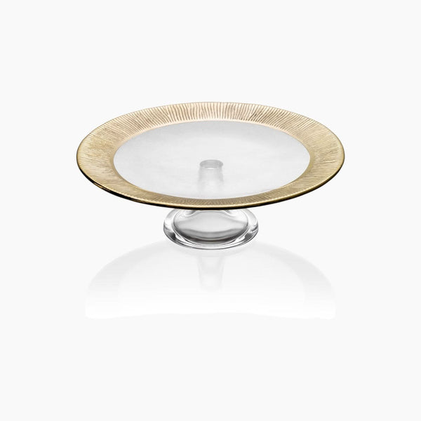 Ivv Jeddah Footed Plated Dia 34 cm Gold