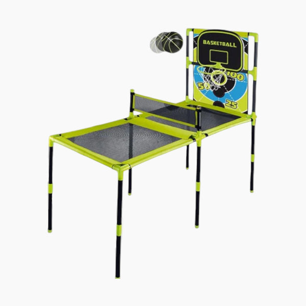 Aojie Sport 3 In 1 Combo Set Table Tennis, Toss Game & Basketball Set Ages 6+