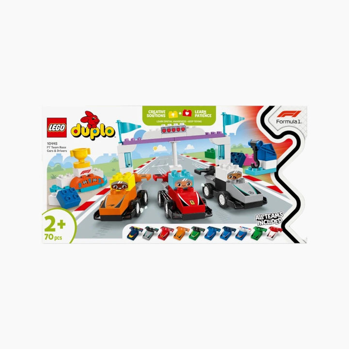 Lego Team Race Cars &amp; Drivers Construction Set
