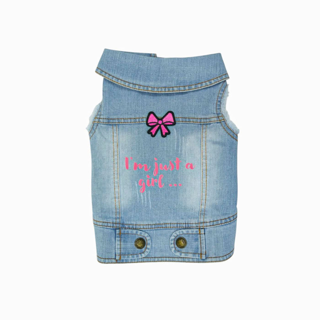 Best Buddies Dog Jeans Jacket - HUNA