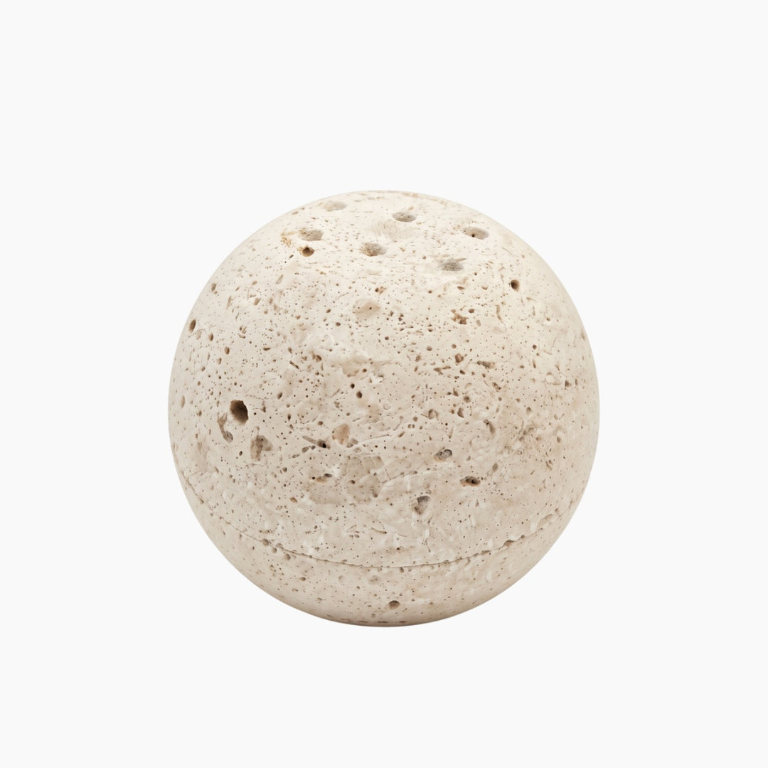 Sphere-on-Block Incense Burner