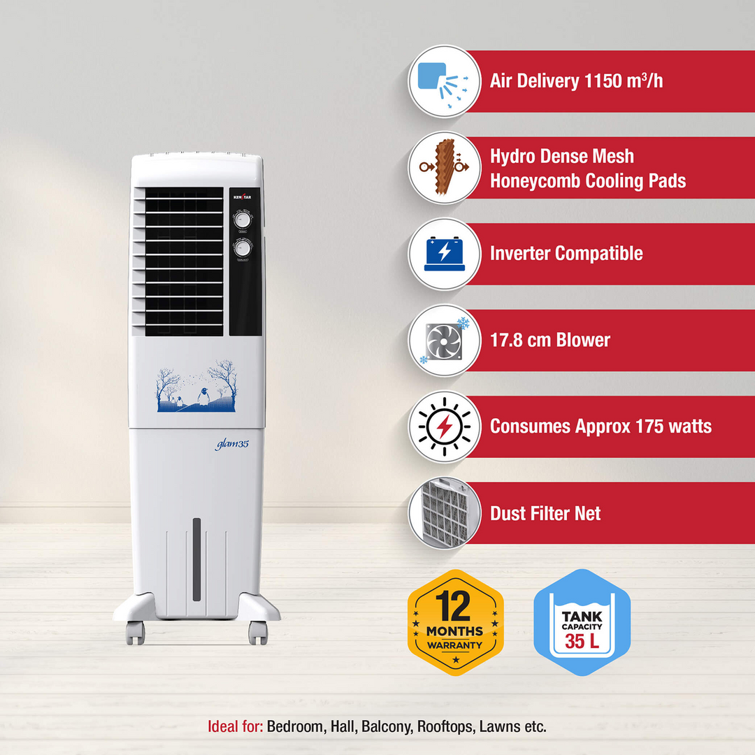 Sila Nova Indian Desert Air Cooler, 32L