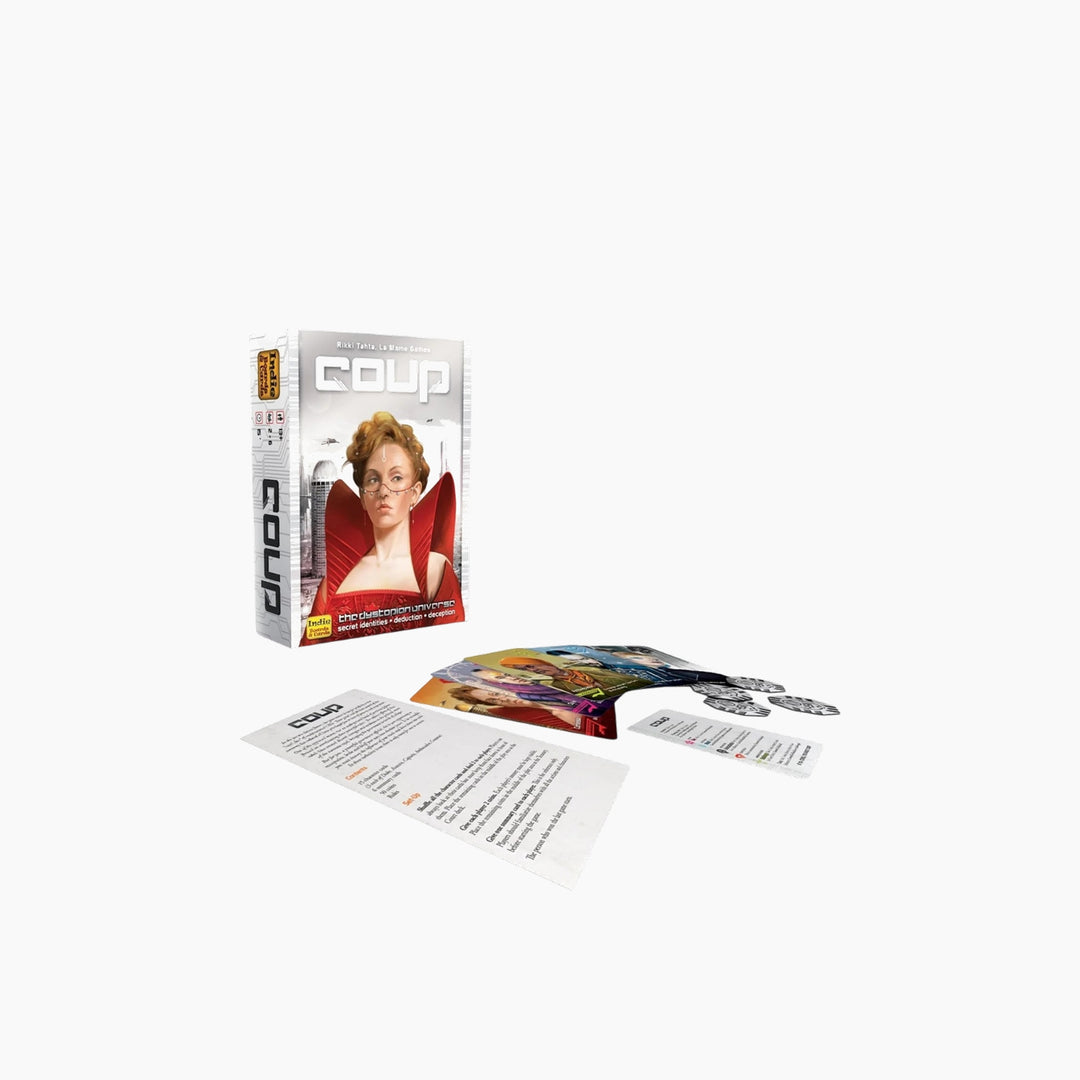 Indie Boards &amp; Cards Coup Strategy Board Game For Children
