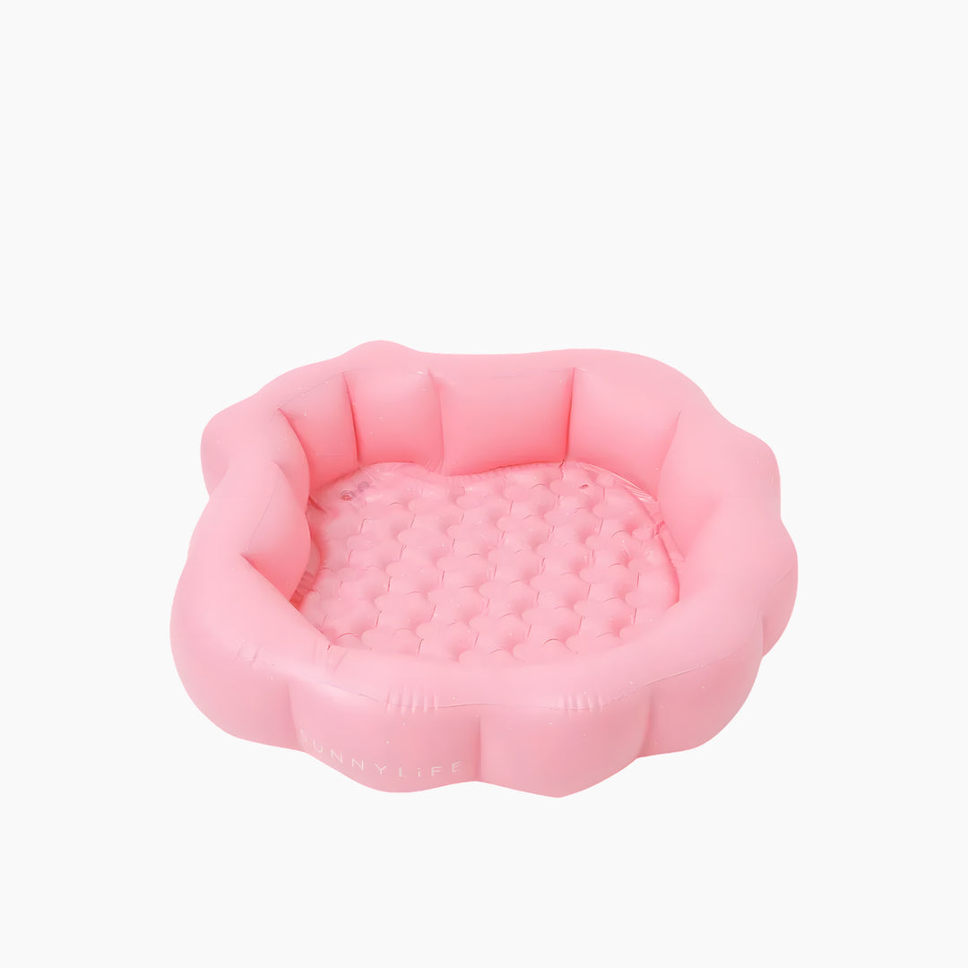 SunnyLife Inflatable Backyard Pool Ocean Treasure Rose