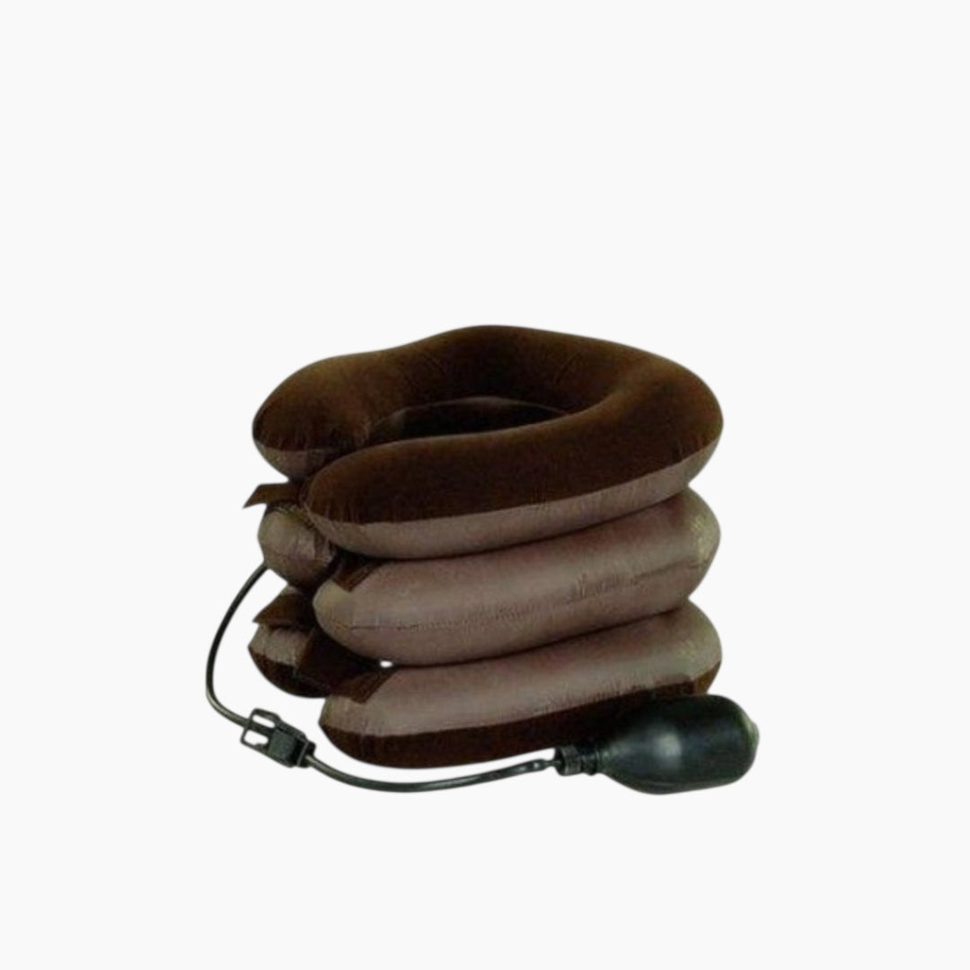 POPLEY Inflatable Pillow for Neck and Disc Pain Relief