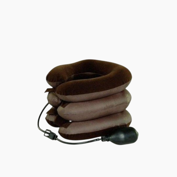 POPLEY Inflatable Pillow for Neck and Disc Pain Relief