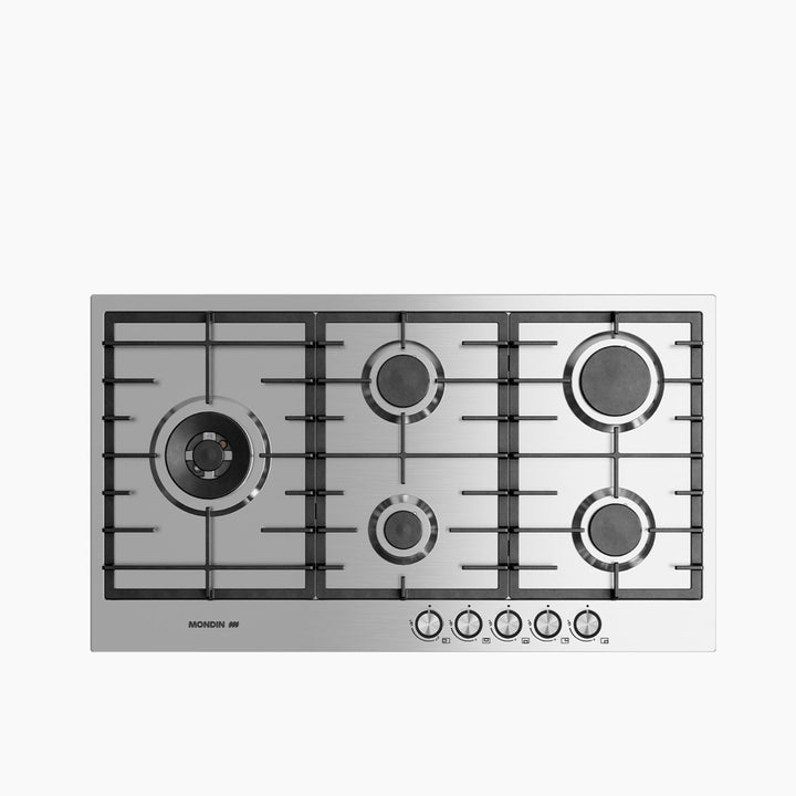 MONDIN Inox Gas hob 90cm