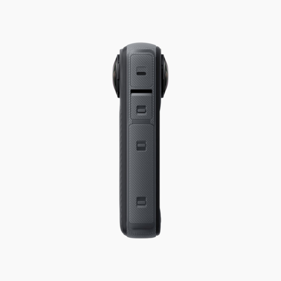 Insta360 X4 360° 8K camera with removable lens guards