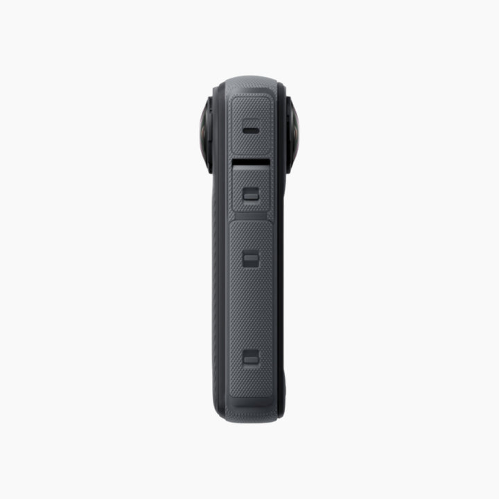 Insta360 X4 360° 8K camera with removable lens guards
