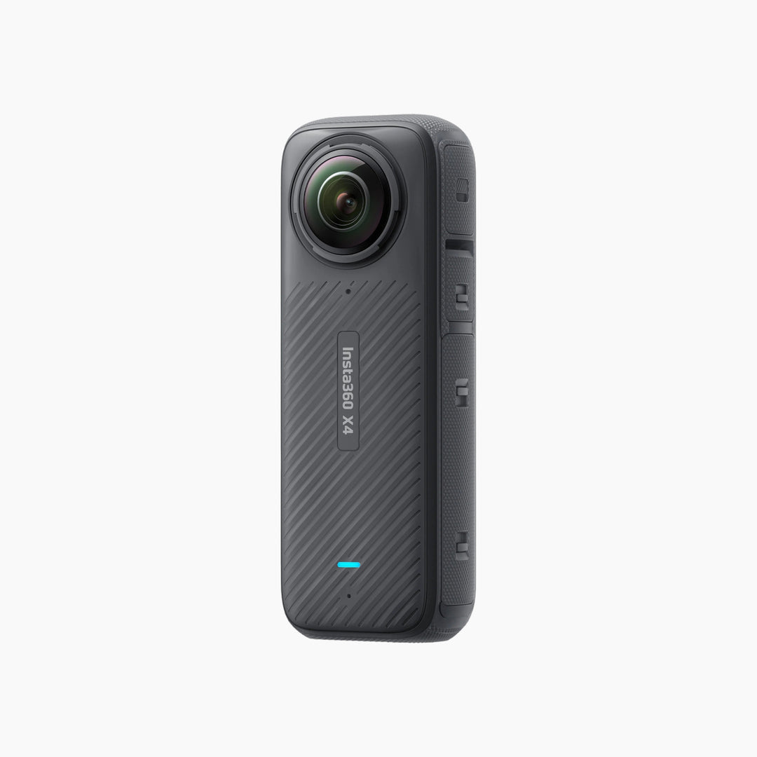 Insta360 X4 360° 8K camera with removable lens guards