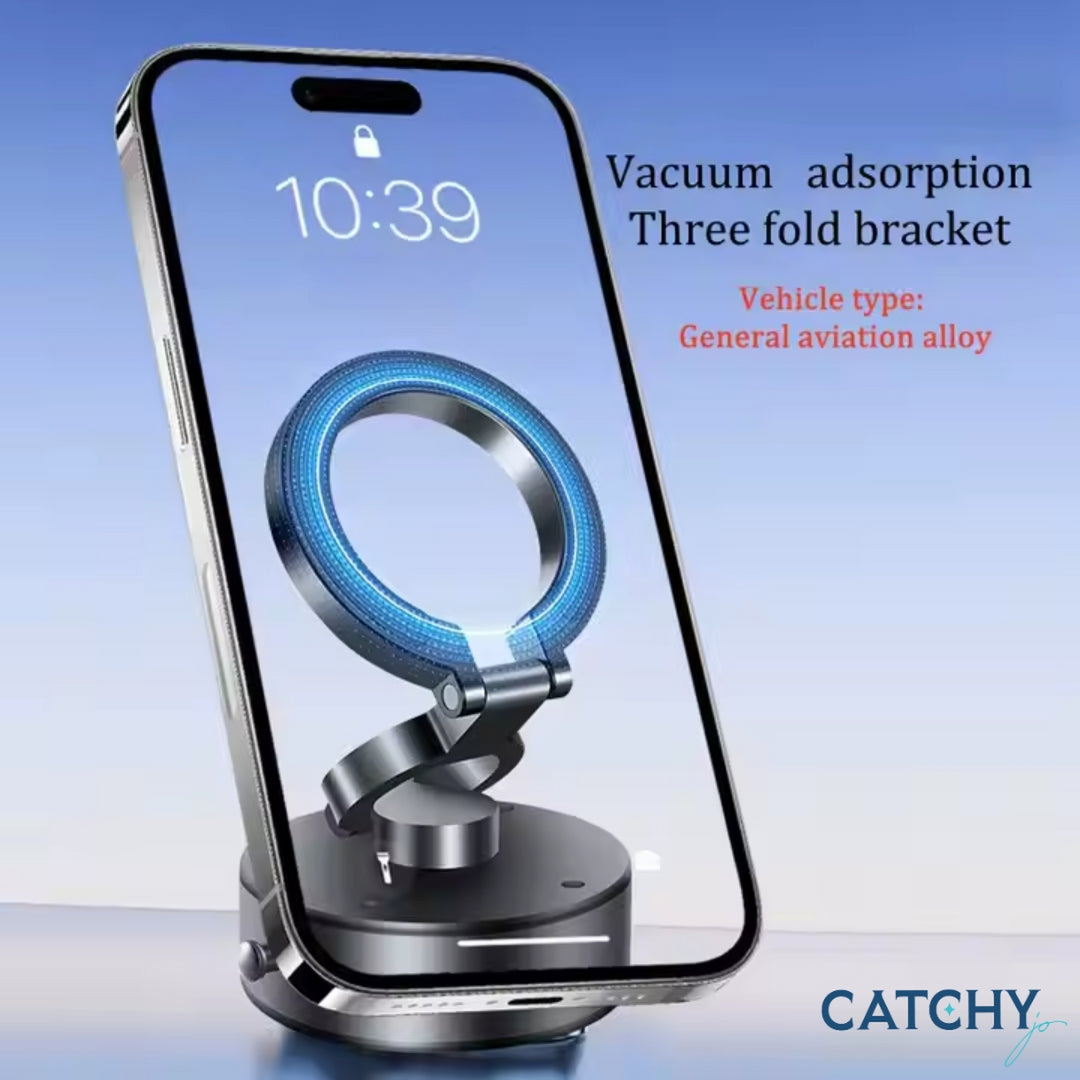 C.JO Intelligent Vacuum Adsorption Strong Magnetic Car Phone Holder