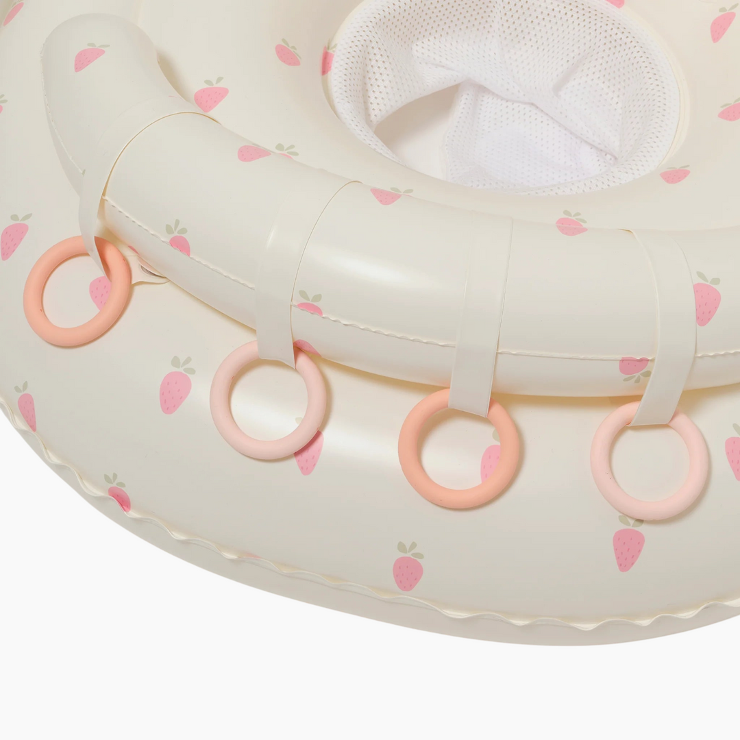 SunnyLife interactive baby float with adjustable seat and canopy