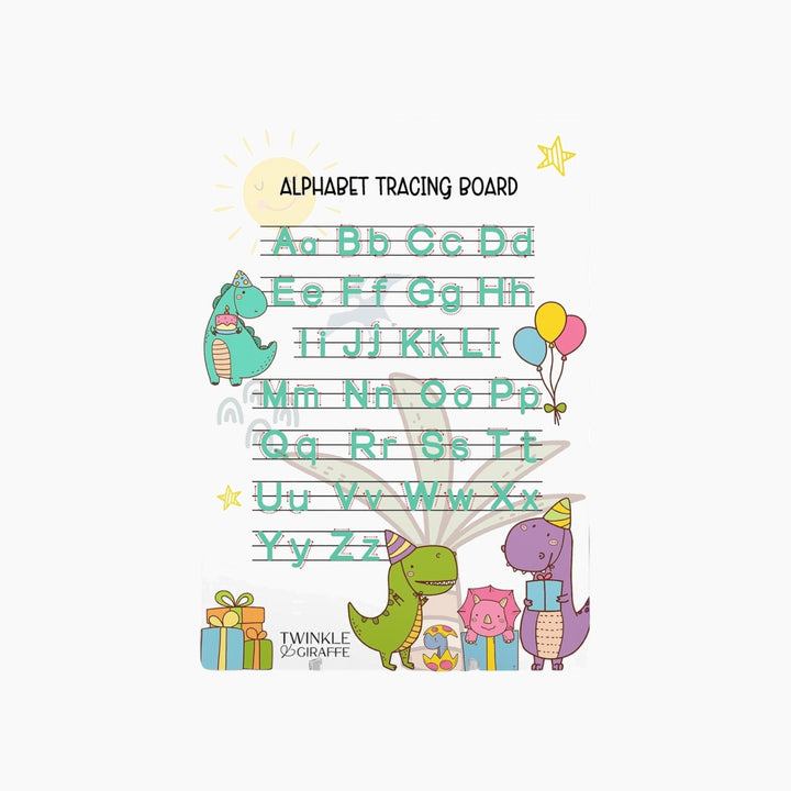 Twinkle &amp; Giraffe Interactive English Alphabet Tracing Acrylic Board