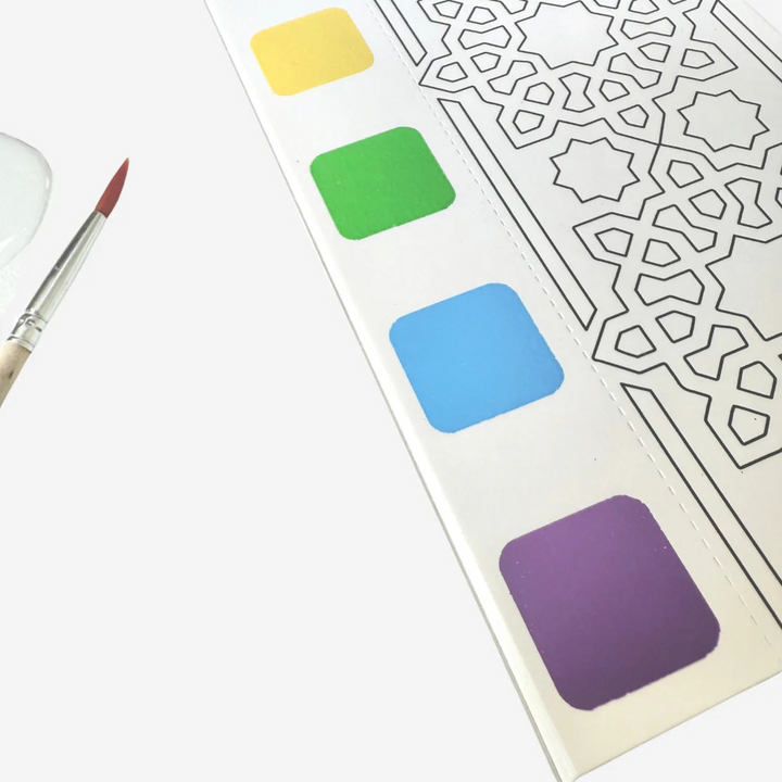 Maison Tini Islamic Watercolor Painting Set