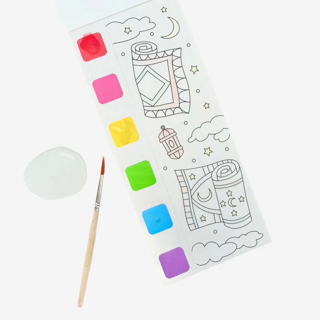 Maison Tini Islamic Watercolor Painting Set