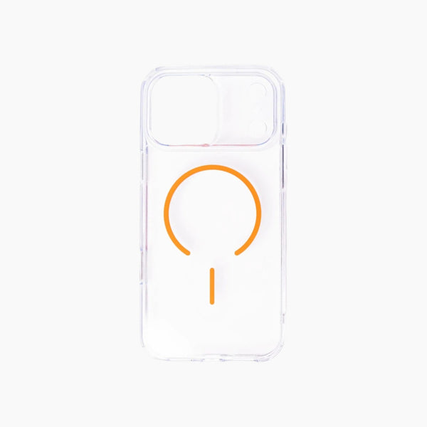 جراب J-Case الصلب الشفاف لهاتف iPhone MagSafe