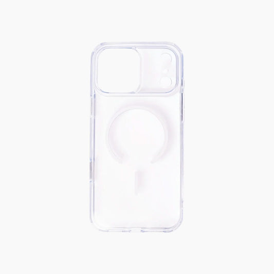 جراب J-Case الصلب الشفاف لهاتف iPhone MagSafe
