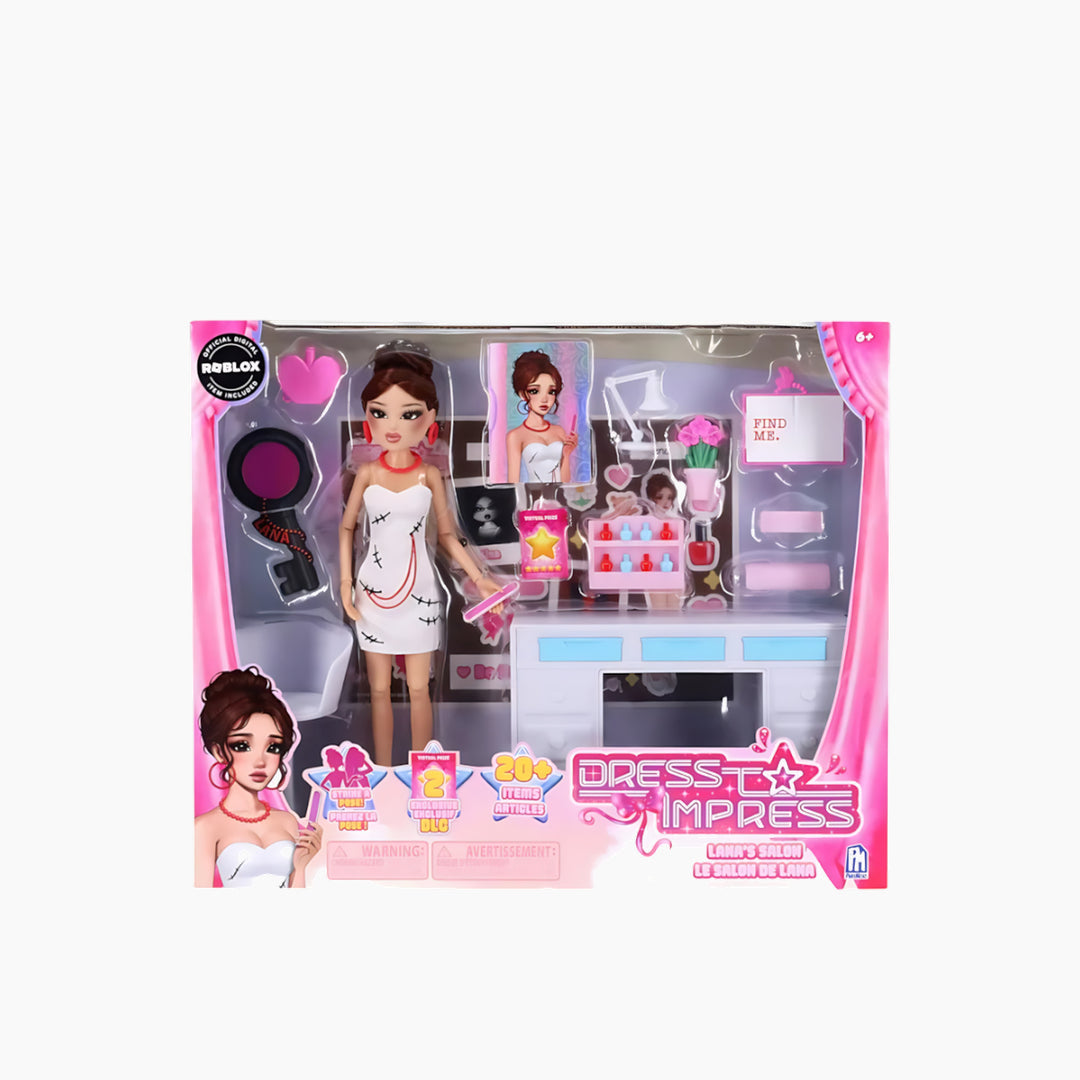 Jazeel Dress To Impress - Deluxe Fashion Doll Set - Lana