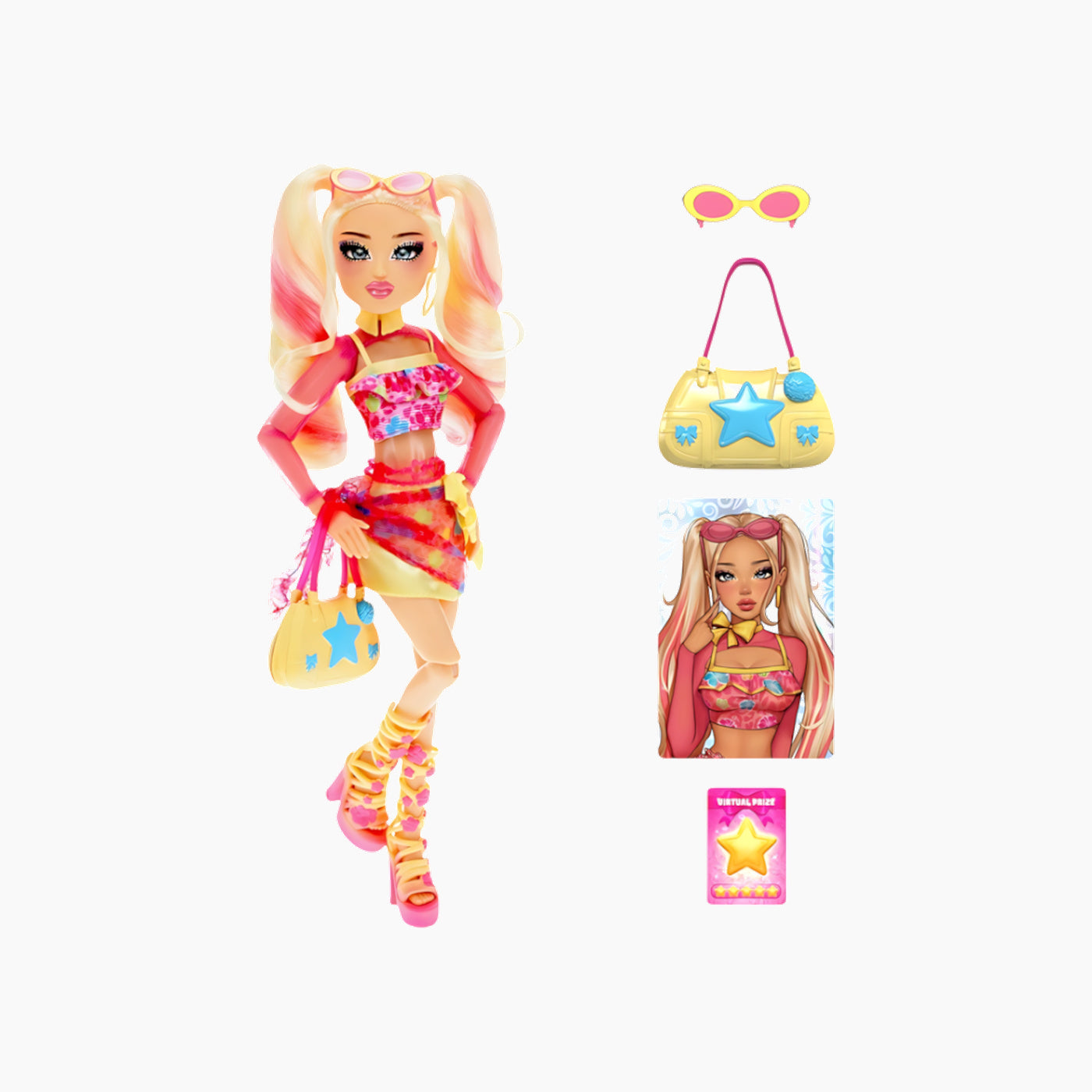 Jazeel Dress To Impress - Fashion Doll - Bubble Gum Gal
