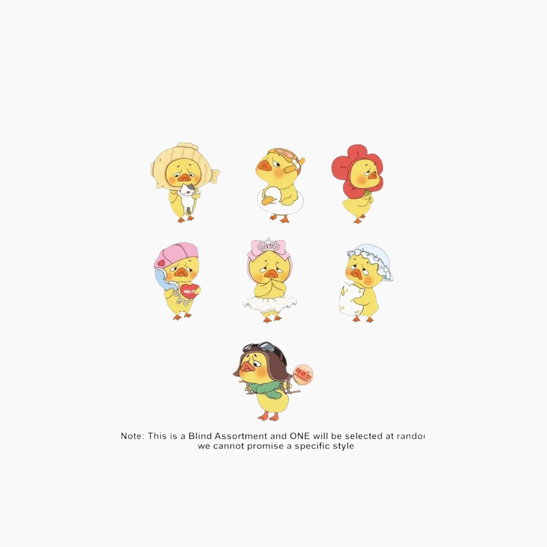 Jazeel Upsetduck Act Cute Duck Sjd Plush Toy Blind Box