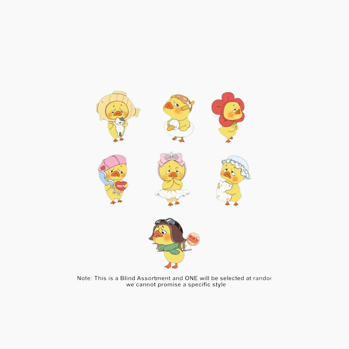 Jazeel Upsetduck Act Cute Duck Sjd Plush Toy Blind Box