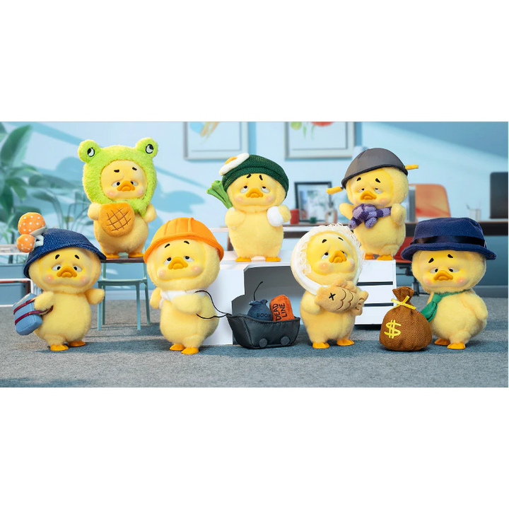 Jazeel Upsetduck Work Upsets Me Sjd Plush Toy Blind Box