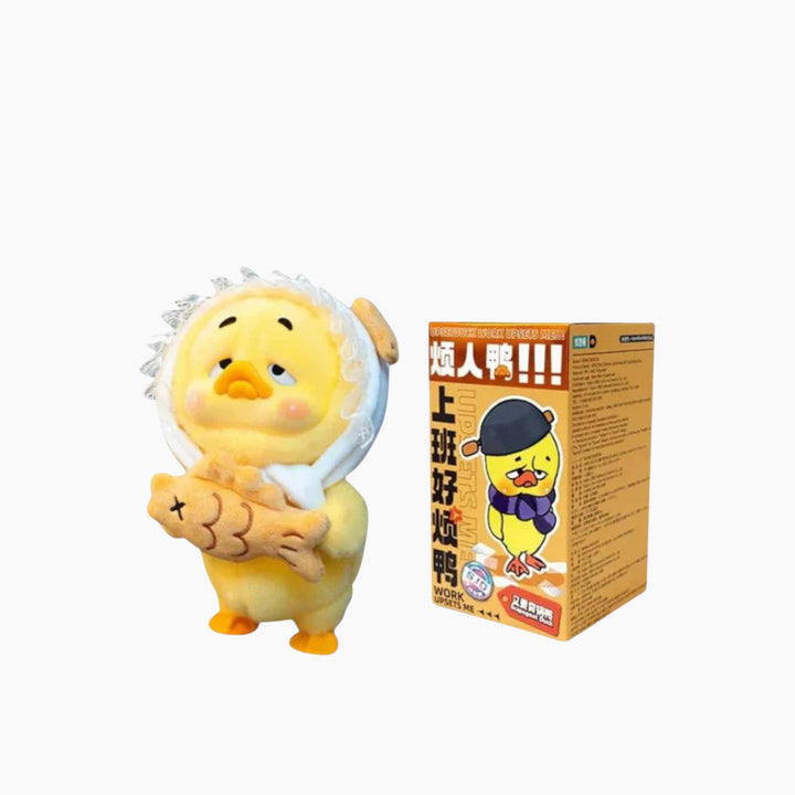 Jazeel Upsetduck Work Upsets Me Sjd Plush Toy Blind Box