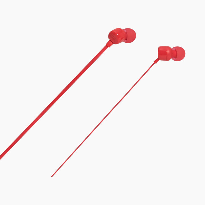JBL Tune 110 Earphones - Red