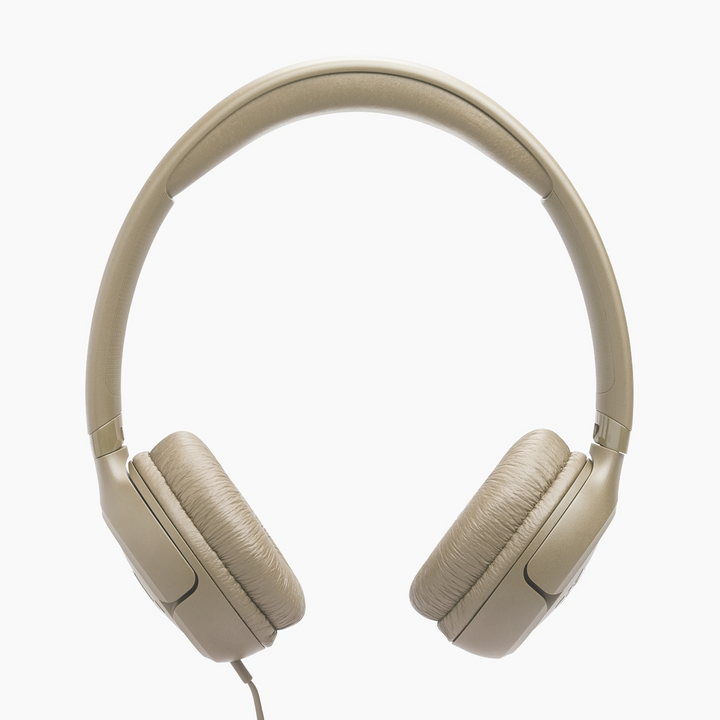 JBL Tune 530C Comfortable Wired Headphones, BEG
