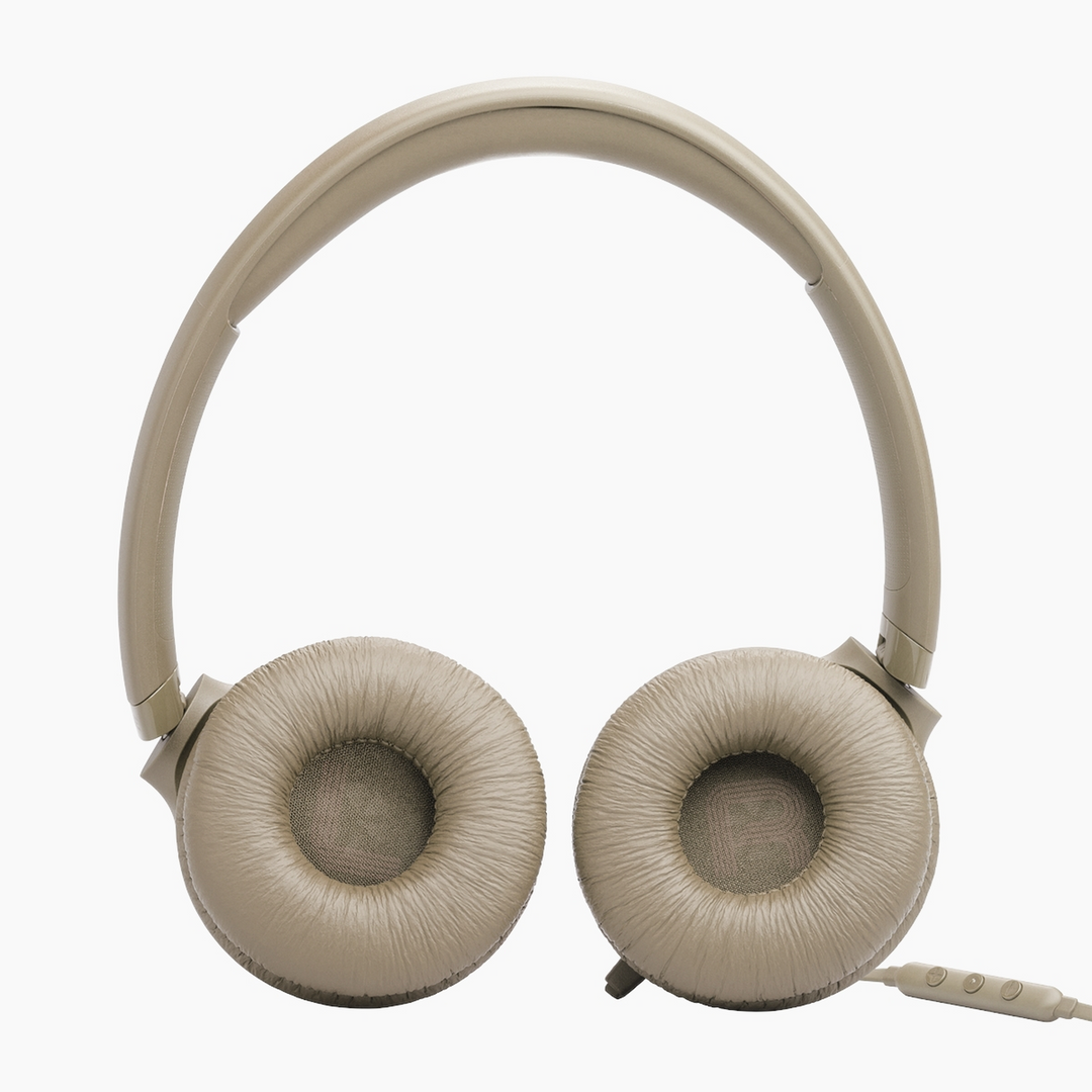 JBL Tune 530C Comfortable Wired Headphones, BEG