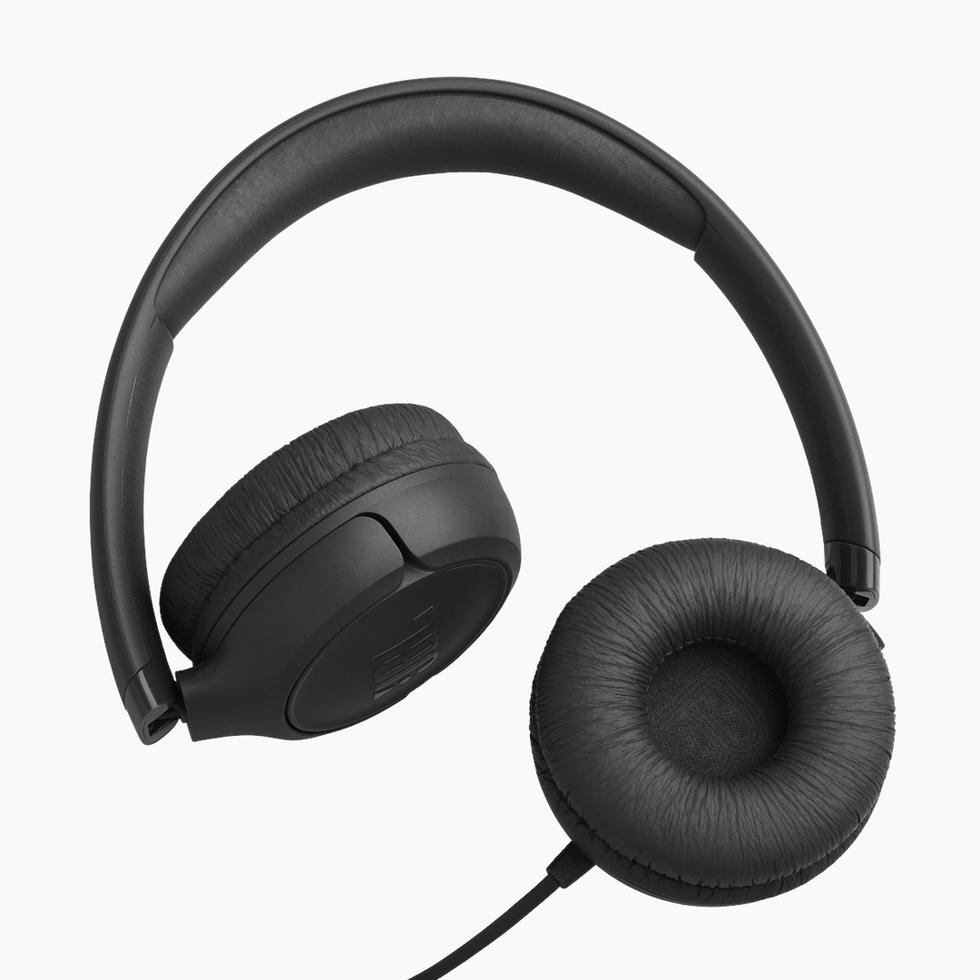 JBL Tune 530C Comfortable Wired Headphones, BEG